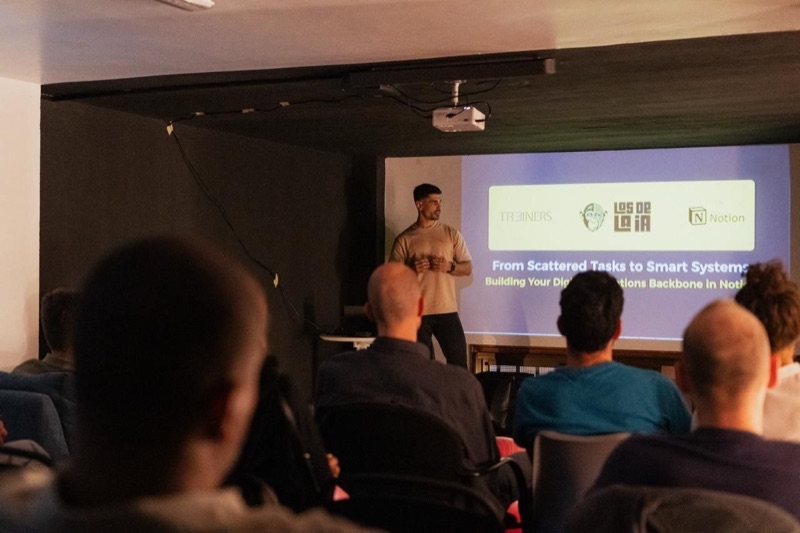 Talk business della community Tr3iners