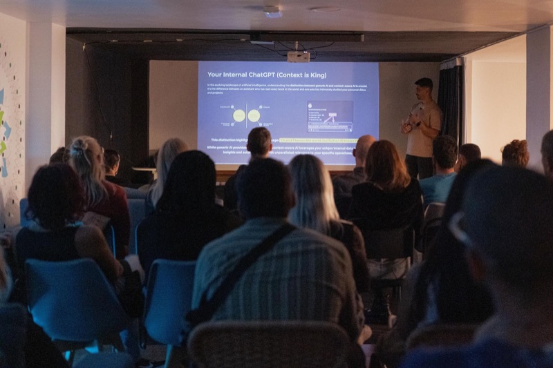 Pubblico a un workshop Tr3iners